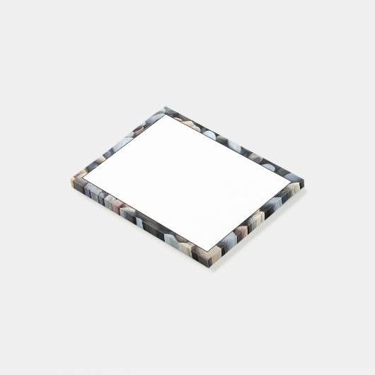 Pebble Border Post-it Notes (Schuin)
