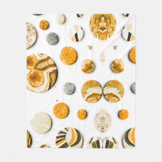 Pebble Dreams Fleece Deken (Voorkant)