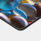 Pebble kleuren rustige vreedzame Natuur Bureaumat (Hoek)