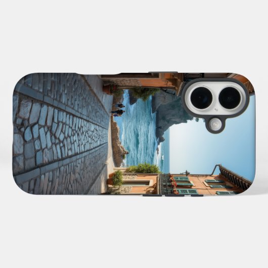 Pebble Ocean Town Case-Mate iPhone Case (Achterkant (horizontaal))