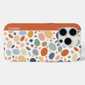 Pebble Palette Case-Mate iPhone Case (Achterkant (horizontaal))