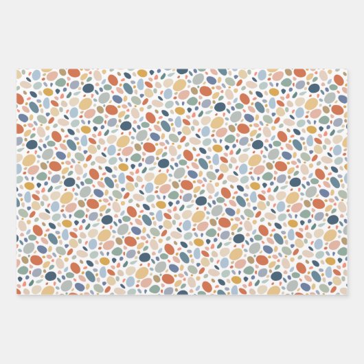 Pebble Palette Inpakpapier Vel (Voorkant 3)