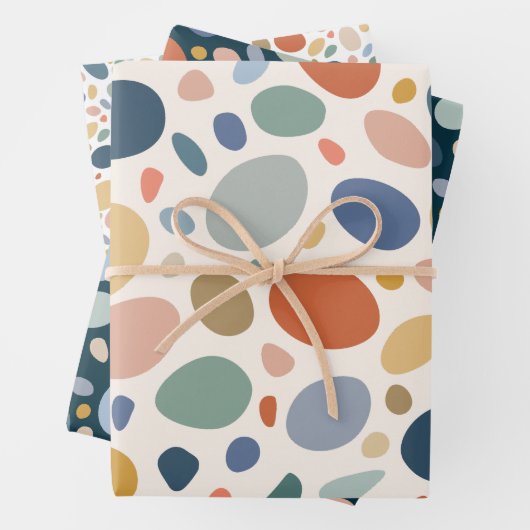 Pebble Palette Inpakpapier Vel (In situ)