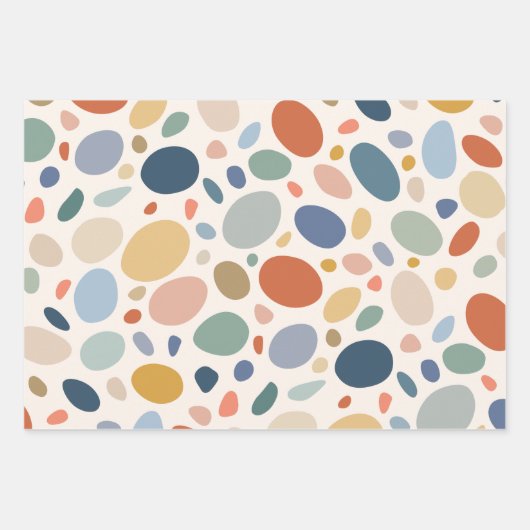 Pebble Palette Inpakpapier Vel (Voorkant)