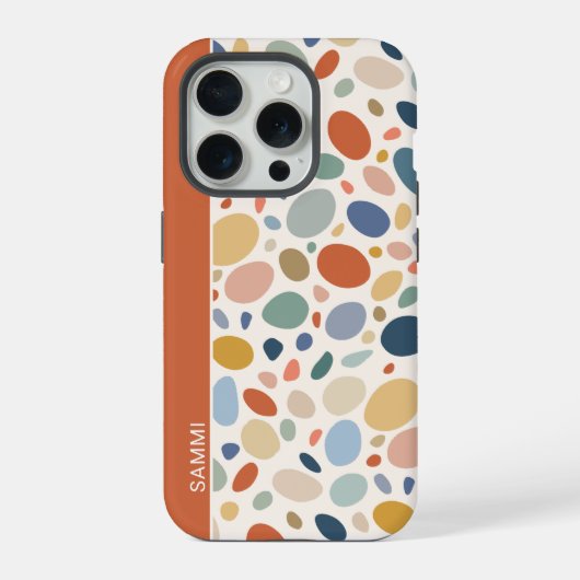Pebble Palette iPhone Hoesje (Achterkant)
