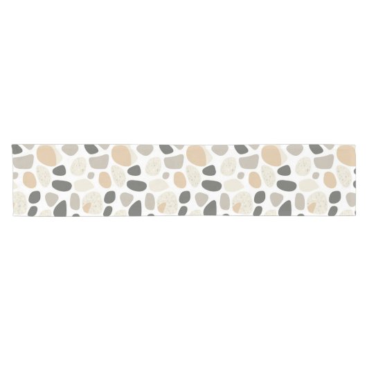 Pebble Path Scandinavian Table Runner Korte Tafelloper (Horizontaal)