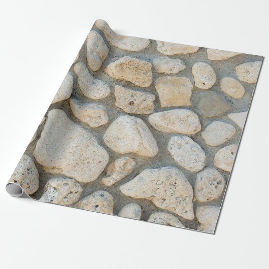 Pebble-patroon Cadeaupapier (Uitgerold)