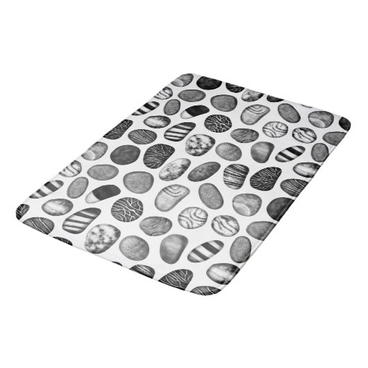 Pebble Pattern Badmat (Gekanteld)