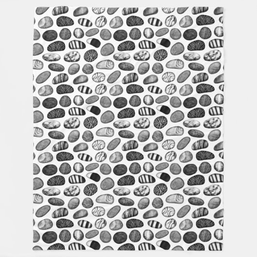 Pebble Pattern Fleece Deken (Voorkant)