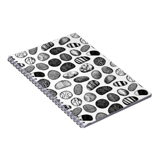 Pebble Pattern Notitieboek (Rechterzijde)