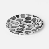 Pebble Pattern Papieren Bordje (Gekanteld)