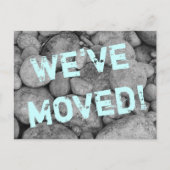 Pebble stone bewegende briefkaarten voor nieuw adr (Voorkant)