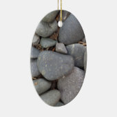 Pebble Stones Keramisch Ornament (Rechts)