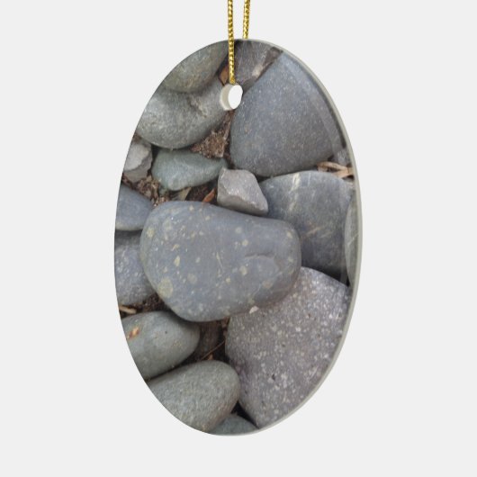 Pebble Stones Keramisch Ornament (Links)