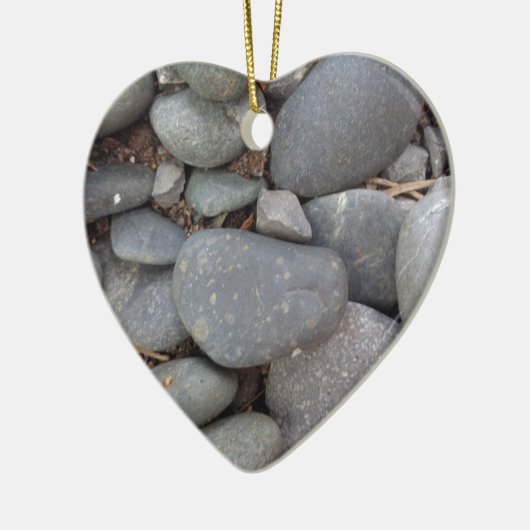 Pebble Stones Keramisch Ornament (Links)