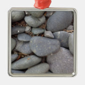 Pebble Stones Metalen Ornament (Voorkant)