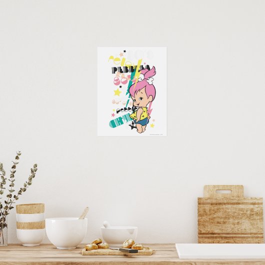 PEBBLES™ 80s Punk Poster (Keuken)