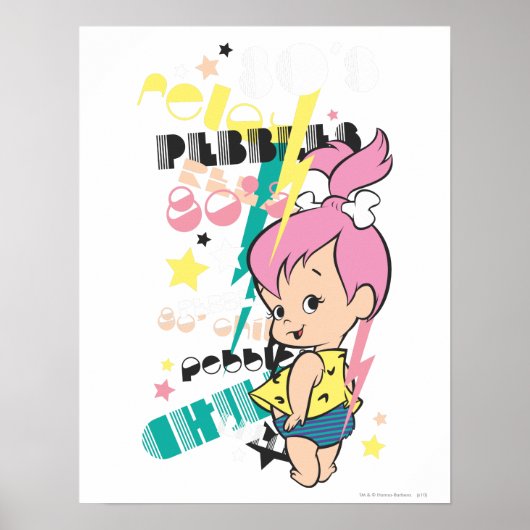 PEBBLES™ 80s Punk Poster (Voorkant)