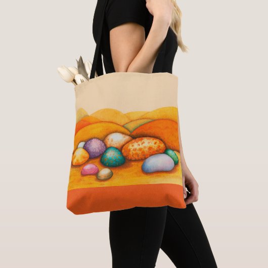 Pebbles Canvas tas (Dichtbij)
