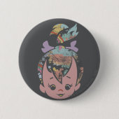 PEBBLES™ Collage Ronde Button 5,7 Cm (Voorkant)