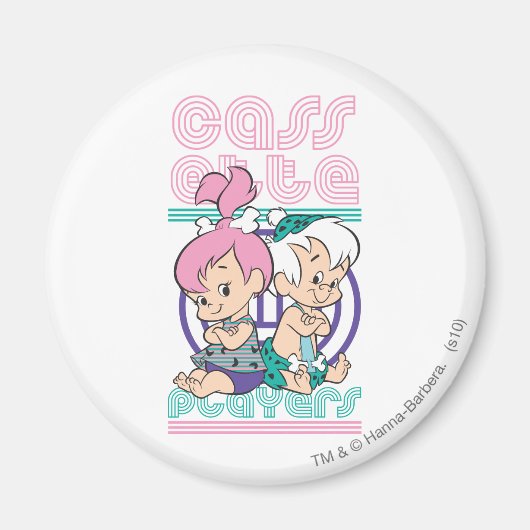 PEBBLES™- en BAM-BAM™-cassettespelers Magneet (Voorkant)