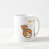 PEBBLES™ en Bam Bam Love Food Koffiemok (Voorkant rechts)