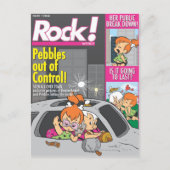 PEBBLES™ en Bam Bam Out Control Briefkaart (Voorkant)