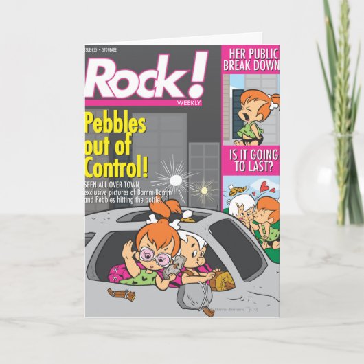 PEBBLES™ en Bam Bam Out Control Kaart (Voorkant)