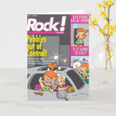 PEBBLES™ en Bam Bam Out Control Kaart (Gele Bloem)