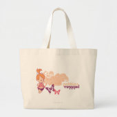 PEBBLES™ en Butterflies Grote Tote Bag (Voorkant)