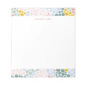 Pebbles gepersonaliseerd notitieblok (Voorkant)