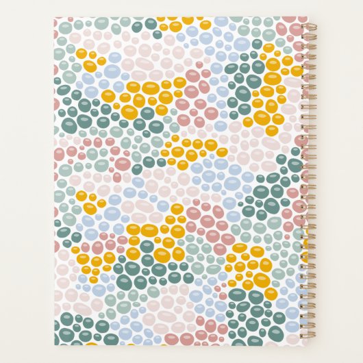 Pebbles gepersonaliseerde planner (Achterkant)