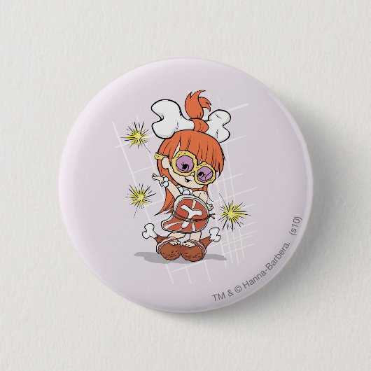 PEBBLES™ Goes Gaga Ronde Button 5,7 Cm (Voorkant)