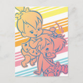 PEBBLES™ Grooming Bam Bam Briefkaart (Voorkant)