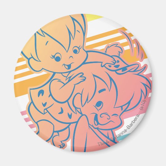 PEBBLES™ Grooming Bam Bam Magneet (Voorkant)