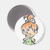 PEBBLES™ - Handtekening schets Magneet (Voorkant / Achterkant)