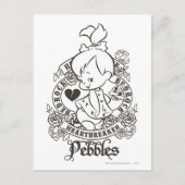 PEBBLES™ Heartbreaker B&W Briefkaart (Voorkant)