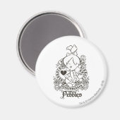 PEBBLES™ Heartbreaker B&W Magneet (Voorkant / Achterkant)