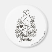 PEBBLES™ Heartbreaker B&W Magneet (Voorkant)