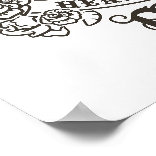 PEBBLES™ Heartbreaker B&W Poster (Hoek)