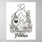 PEBBLES™ Heartbreaker B&W Poster (Voorkant)