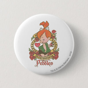 PEBBLES™ Heartbreaker Ronde Button 5,7 Cm