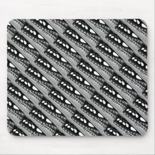 Pebbles in de nachtgrijze kunst muismat