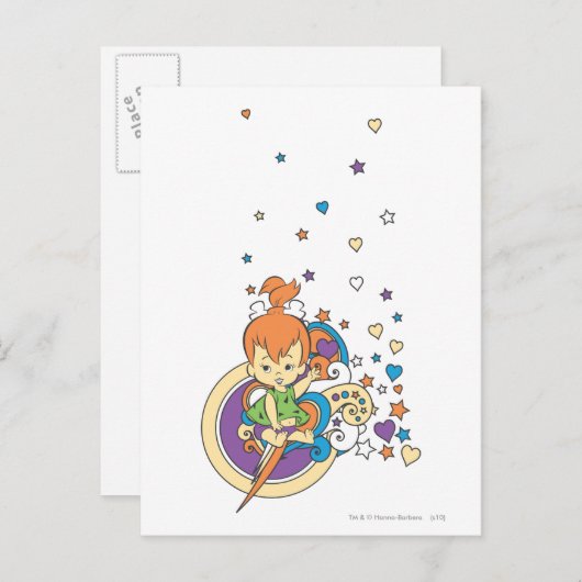 PEBBLES™ in de sterren � Briefkaart (Voorkant / Achterkant)