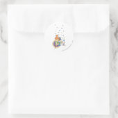 PEBBLES™ in de sterren � Ronde Sticker (Tas)