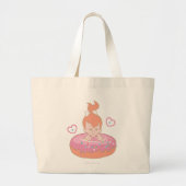 PEBBLES™ in Donut Grote Tote Bag (Voorkant)