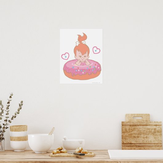 PEBBLES™ in Donut Poster (Keuken)