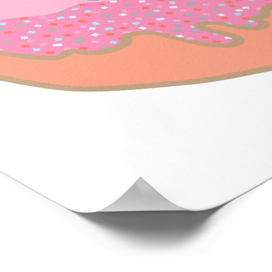 PEBBLES™ in Donut Poster (Hoek)