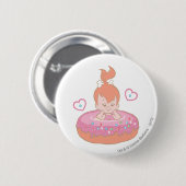 PEBBLES™ in Donut Ronde Button 5,7 Cm (Voorkant /achterkant)