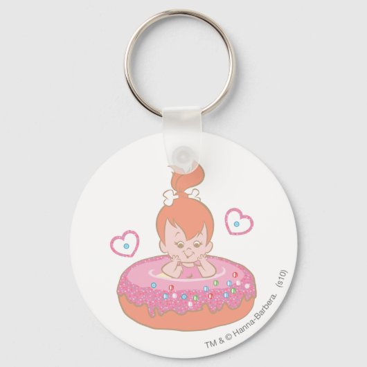 PEBBLES™ in Donut Sleutelhanger (Voorkant)
